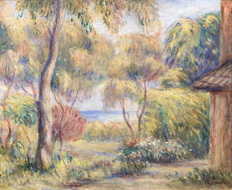 Pierre-Auguste Renoir Paysage a Cagnes Spain oil painting art